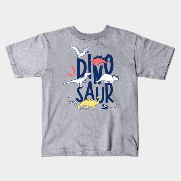 Dinosaur Kids T-Shirt by WorldDinosaurs